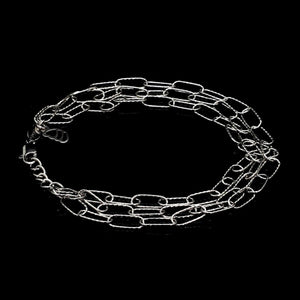 Japanese Three Layer Links Platinum Bracelet for Women JL PTB 1162