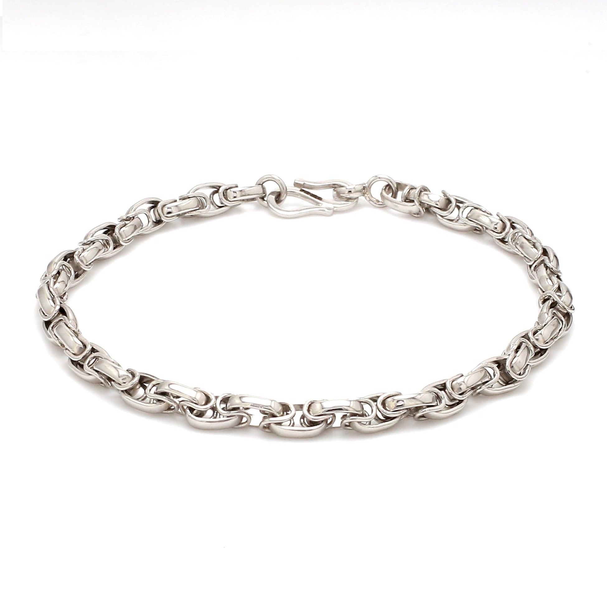 Linked Platinum Bracelet for Men JL PTB 687