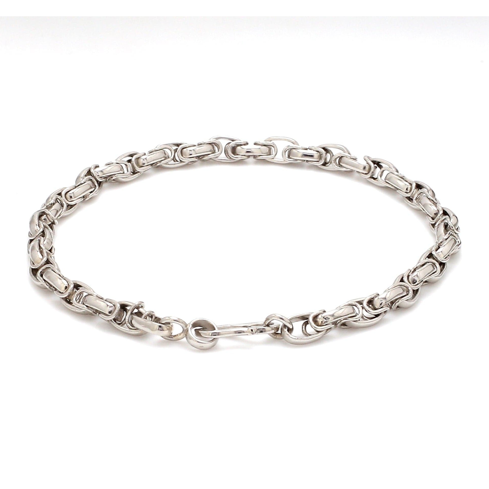 Linked Platinum Bracelet for Men JL PTB 687