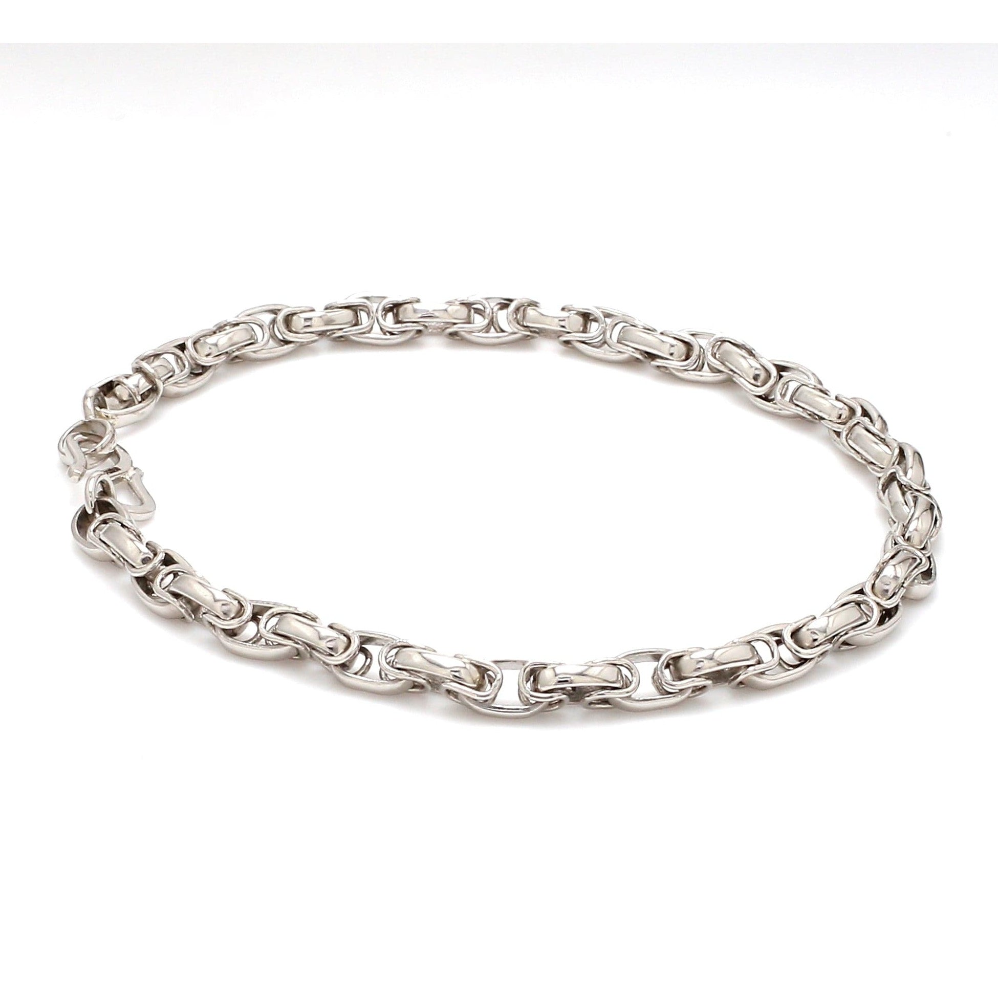 Linked Platinum Bracelet for Men JL PTB 687