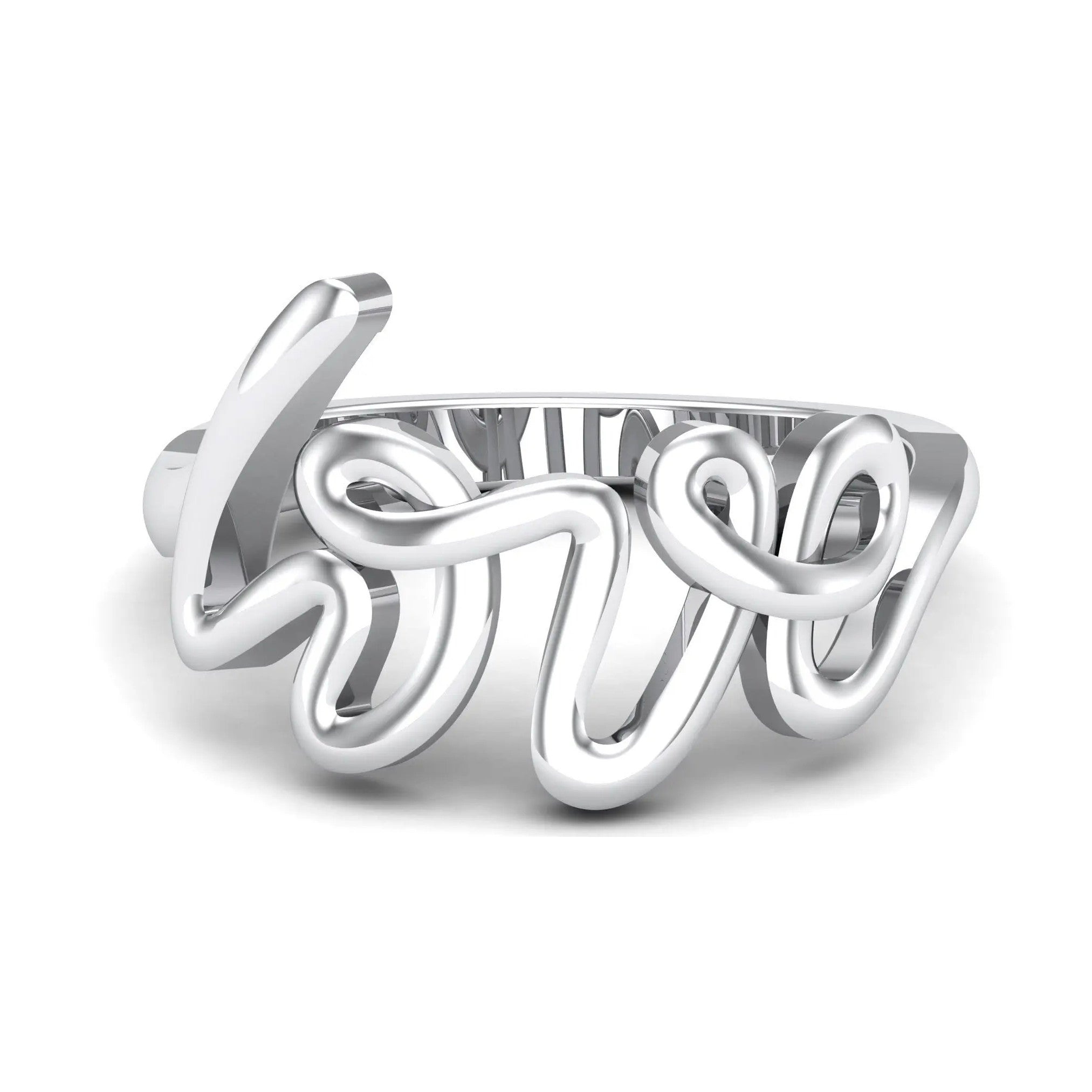 Love Platinum Ring for Women JL PT 457