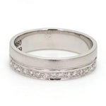 Load image into Gallery viewer, Matte Finish Platinum Love Bands JL PT 287
