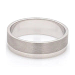 Load image into Gallery viewer, Matte Finish Platinum Love Bands JL PT 287
