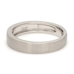 Load image into Gallery viewer, Matte Finish Platinum Love Bands with Parallel Lines JL PT 421
