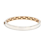 Load image into Gallery viewer, Men of Platinum| 7mm Platinum &amp; Rose Gold Bracelet for Men JL PTB 1215
