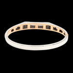 Load image into Gallery viewer, Men of Platinum| 8 Platinum &amp; Rose Gold Bracelet for Men JL PTB 1220
