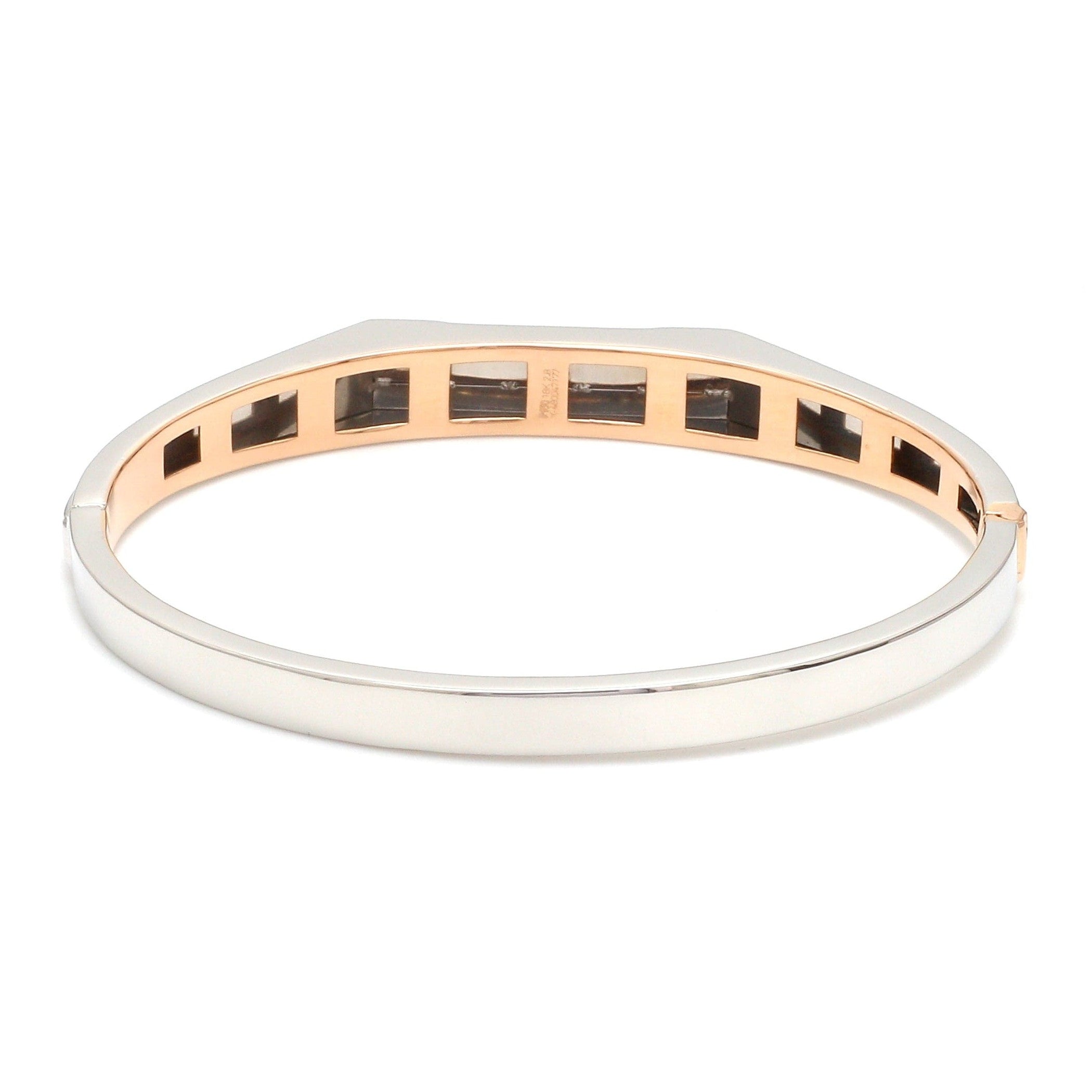 Men of Platinum| 8 Platinum & Rose Gold Bracelet for Men JL PTB 1220