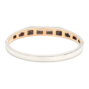 Men of Platinum| 8 Platinum & Rose Gold Bracelet for Men JL PTB 1220