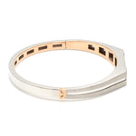 Load image into Gallery viewer, Men of Platinum| 8 Platinum &amp; Rose Gold Bracelet for Men JL PTB 1220
