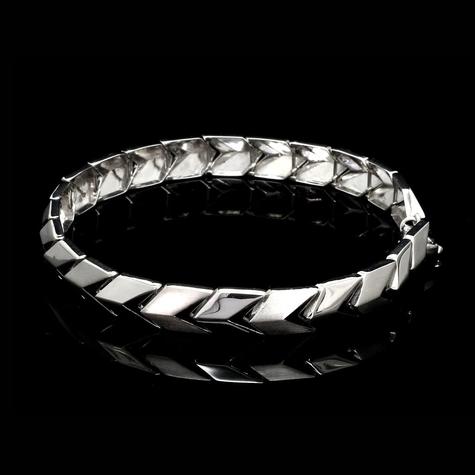 Men of Platinum | Bracelet with Matte Finish & Hi-Polish for Men JL PTB 1212