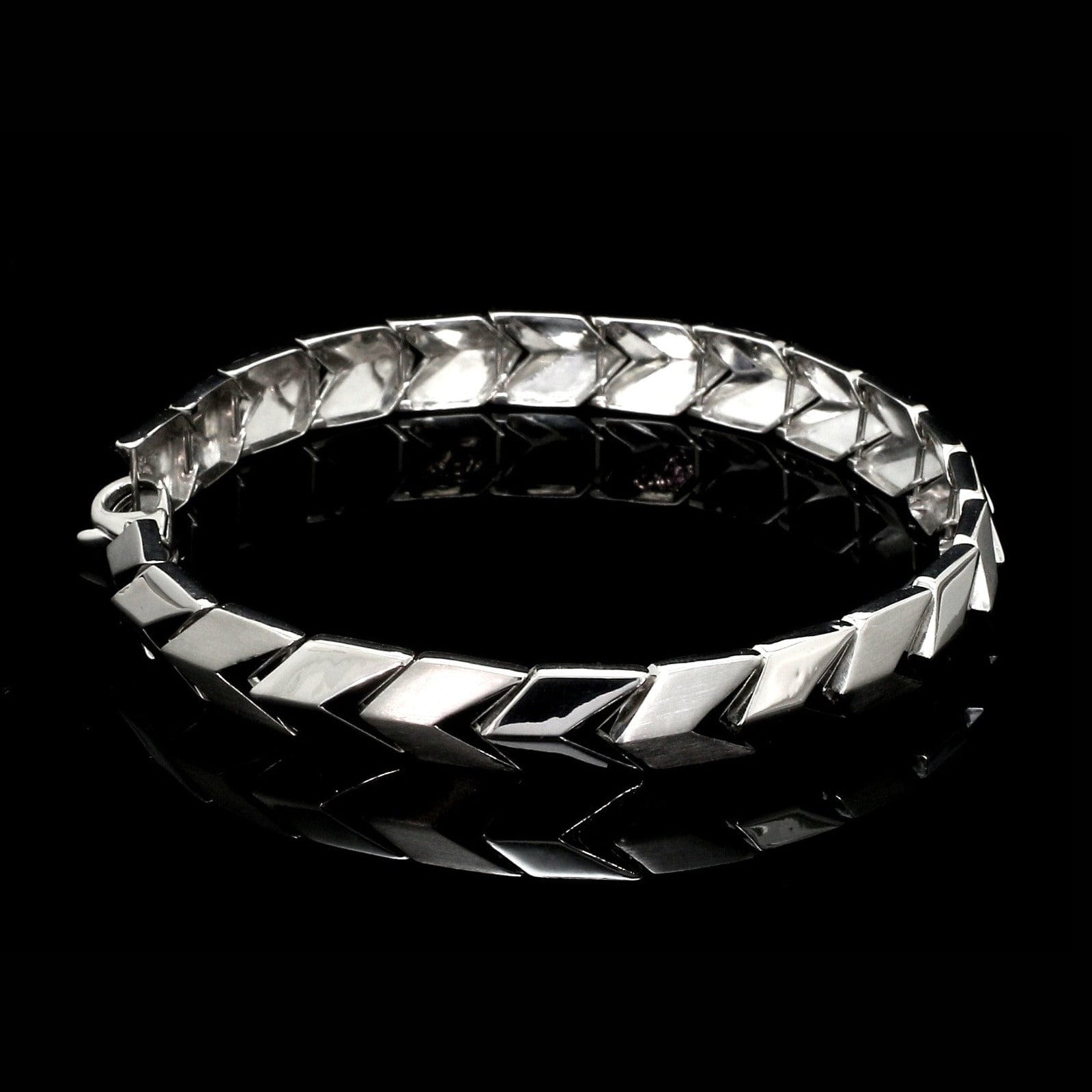 Men of Platinum | Bracelet with Matte Finish & Hi-Polish for Men JL PTB 1212