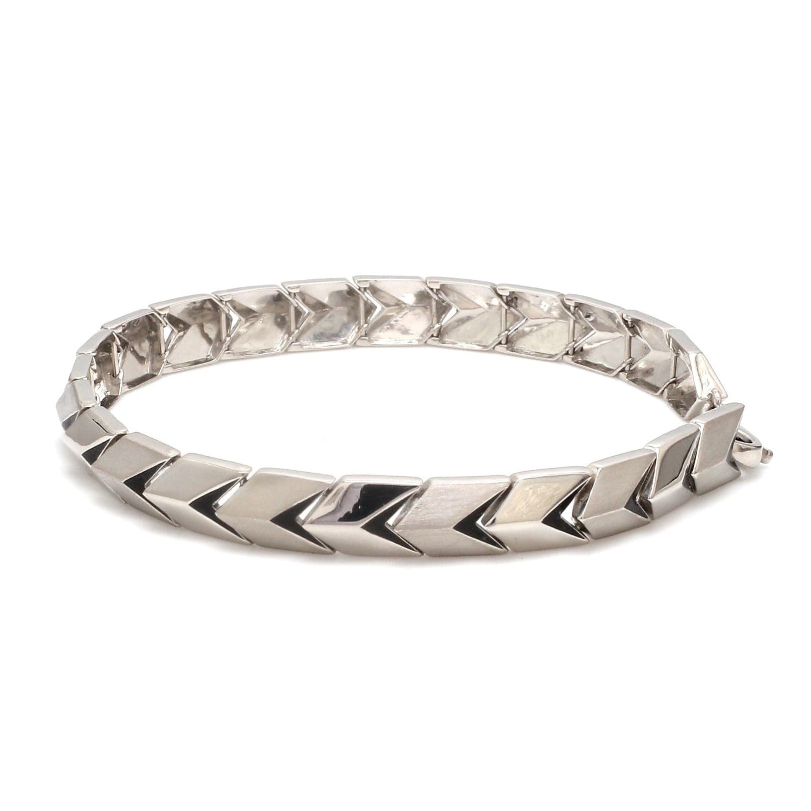 Men of Platinum | Bracelet with Matte Finish & Hi-Polish for Men JL PTB 1212