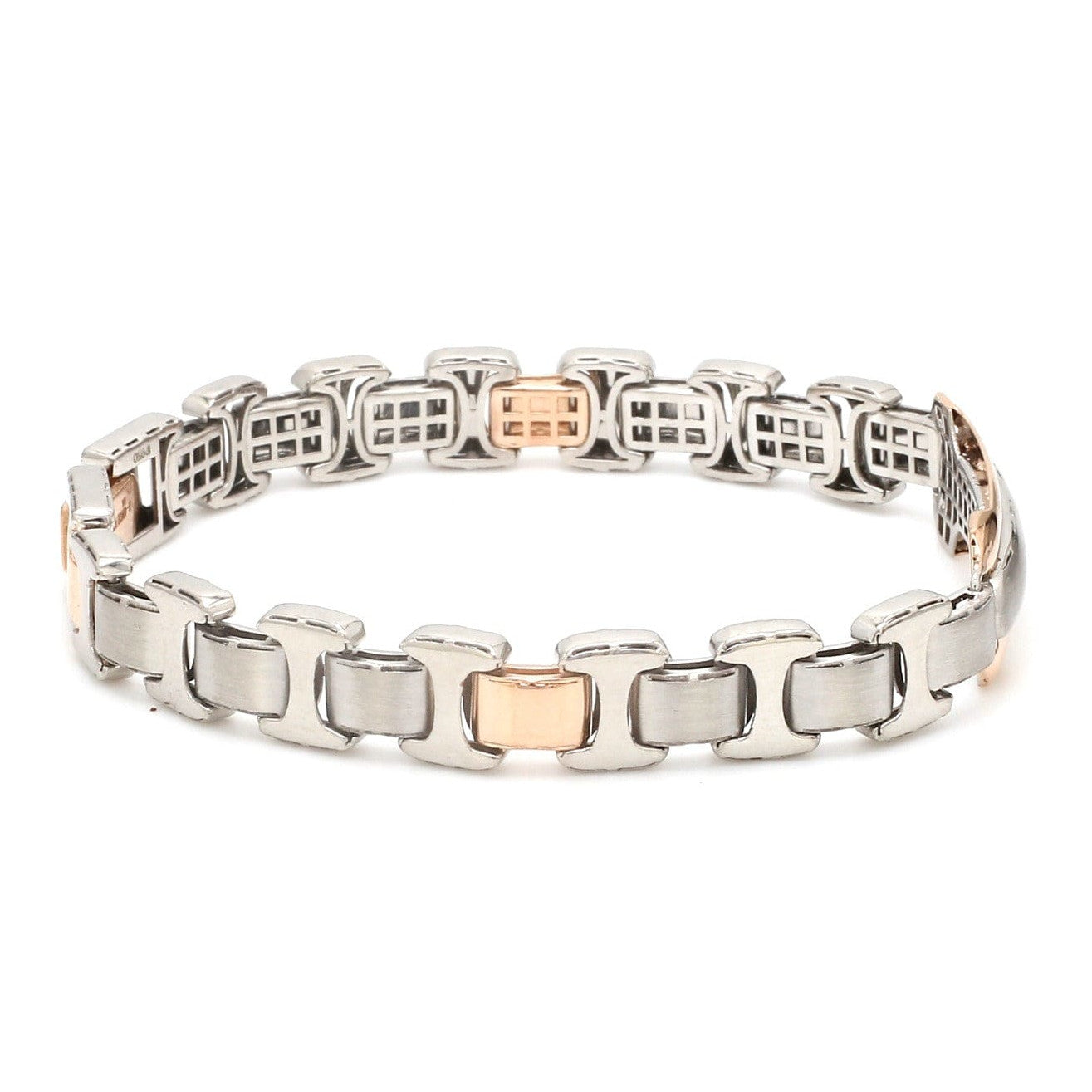 Men of Platinum | Bracelet with Rose Gold for Men JL PTB 786