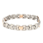 Load image into Gallery viewer, Men of Platinum | Bracelet with Rose Gold for Men JL PTB 786
