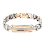 Load image into Gallery viewer, Men of Platinum | Bracelet with Rose Gold for Men JL PTB 786
