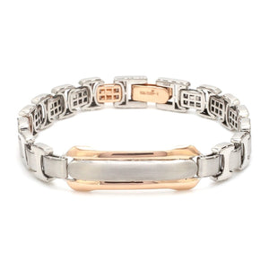 Men of Platinum | Bracelet with Rose Gold for Men JL PTB 786