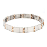 Load image into Gallery viewer, Men of Platinum | Bracelet with Rose Gold for Men JL PTB 788
