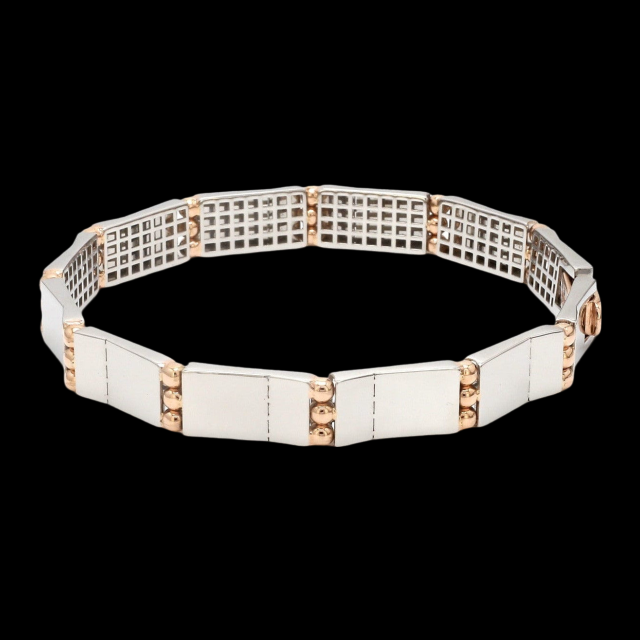 Men of Platinum | Bracelet with Rose Gold for Men JL PTB 788