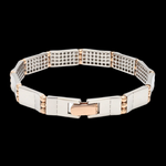 Load image into Gallery viewer, Men of Platinum | Bracelet with Rose Gold for Men JL PTB 788
