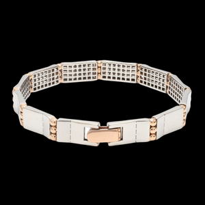 Men of Platinum | Bracelet with Rose Gold for Men JL PTB 788