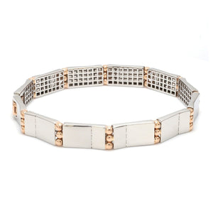 Men of Platinum | Bracelet with Rose Gold for Men JL PTB 788