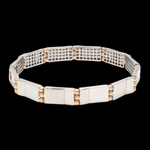 Men of Platinum | Bracelet with Rose Gold for Men JL PTB 788