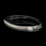 Load image into Gallery viewer, Men of Platinum | Designer Platinum Kada with Rose Gold for Men JL PTB 1193
