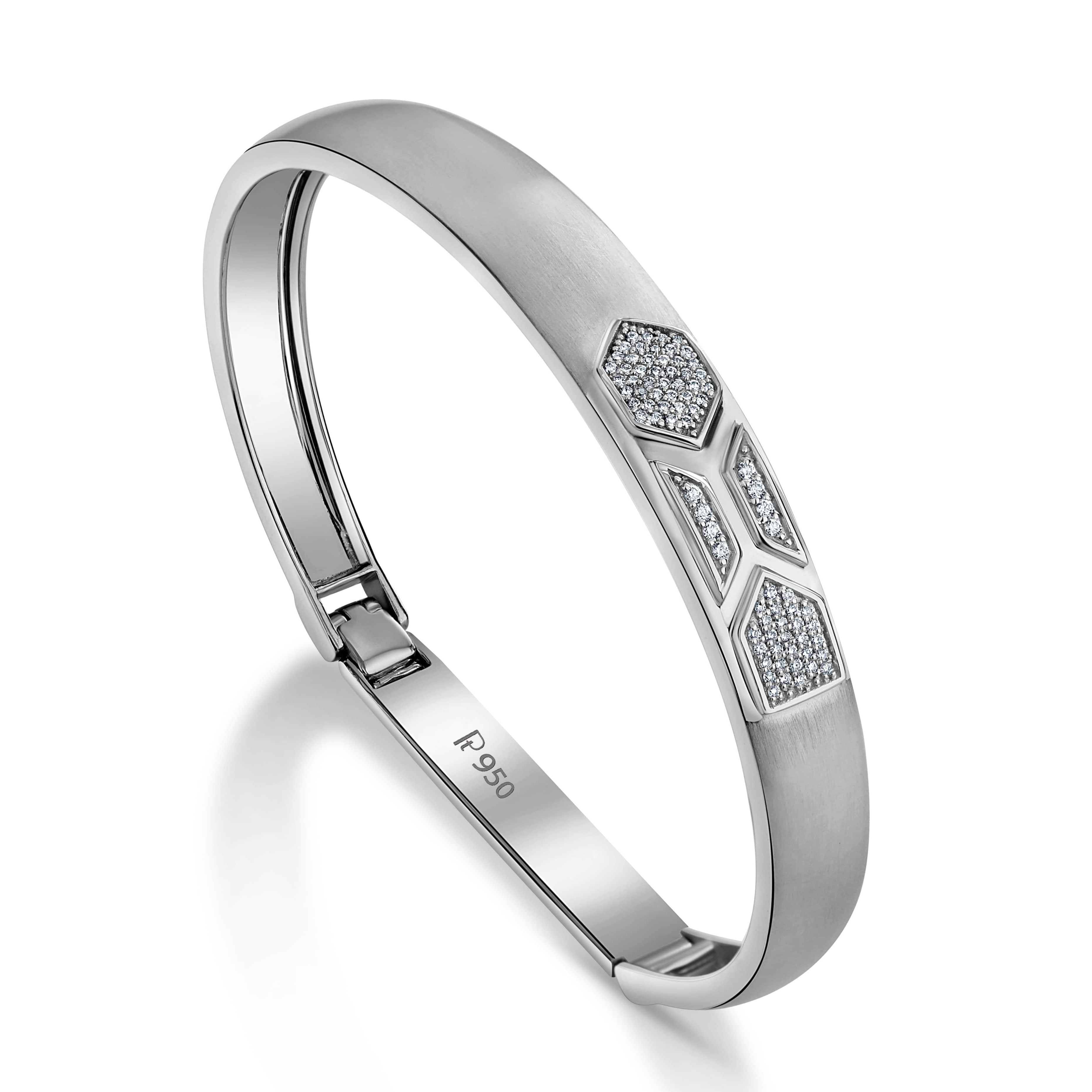 Men of Platinum | Diamonds Bracelet for Men JL PTB 792