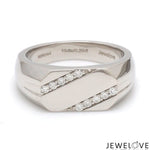 Load image into Gallery viewer, Men of Platinum | Diamonds Platinum Ring for Men JL PT 1084
