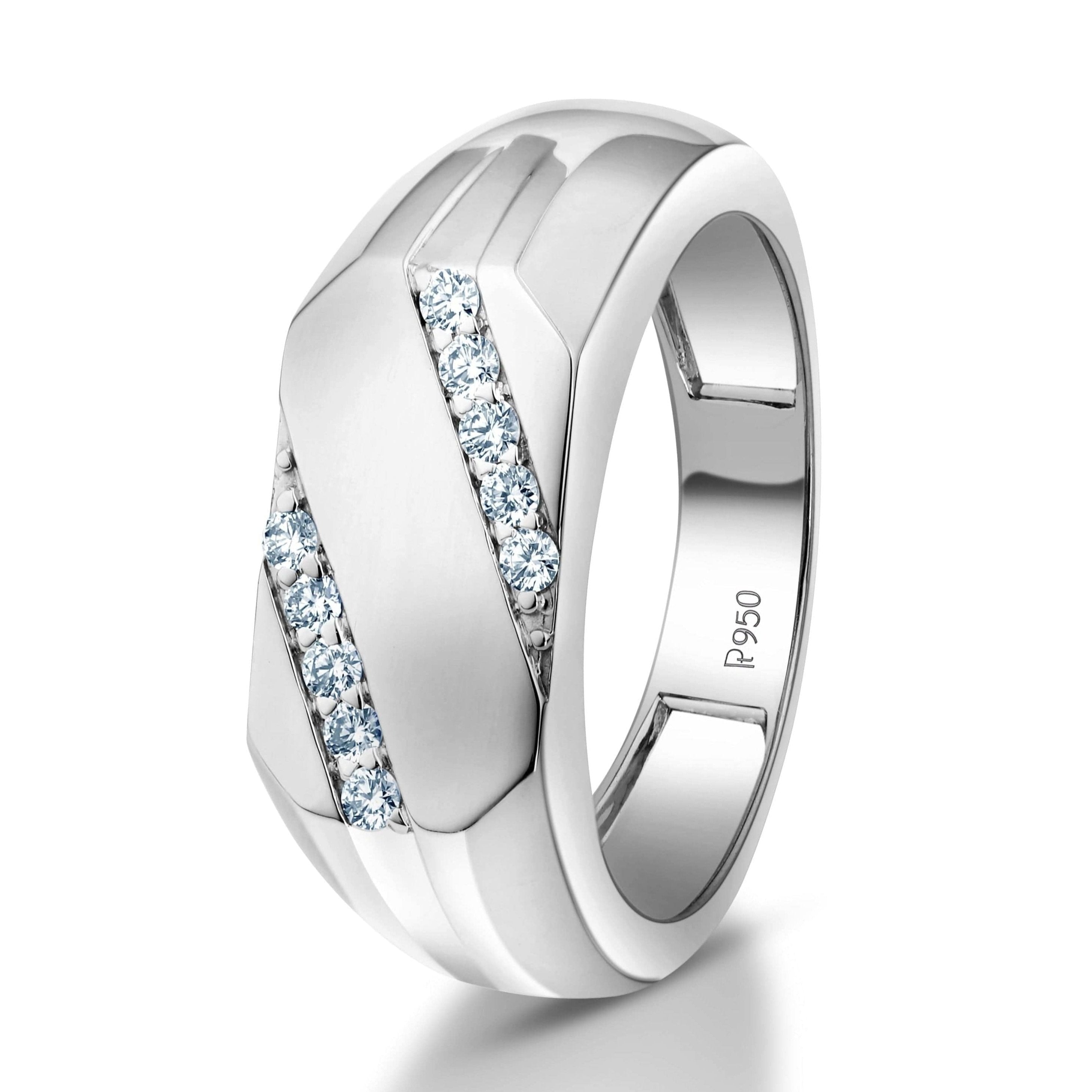 Men of Platinum | Diamonds Platinum Ring for Men JL PT 1084