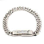 Load image into Gallery viewer, Men of Platinum | Heavy Platinum Bracelet with Unique Diamond Studded Lock JL PTB 1098
