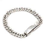 Load image into Gallery viewer, Men of Platinum | Heavy Platinum Bracelet with Unique Diamond Studded Lock JL PTB 1098
