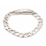 Load image into Gallery viewer, Men of Platinum | Heavy Platinum Bracelet with Unique Diamond Studded Lock JL PTB 651
