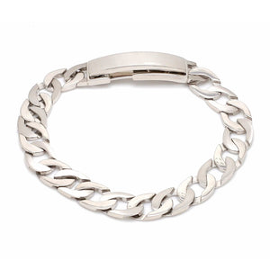 Men of Platinum | Heavy Platinum Bracelet with Unique Diamond Studded Lock JL PTB 651