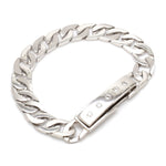 Load image into Gallery viewer, Men of Platinum | Heavy Platinum Bracelet with Unique Diamond Studded Lock JL PTB 651
