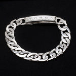 Load image into Gallery viewer, Men of Platinum | Heavy Platinum Bracelet with Unique Diamond Studded Lock JL PTB 651
