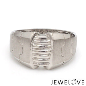 Men of Platinum | Heavy Platinum Ring for Men JL PT 685