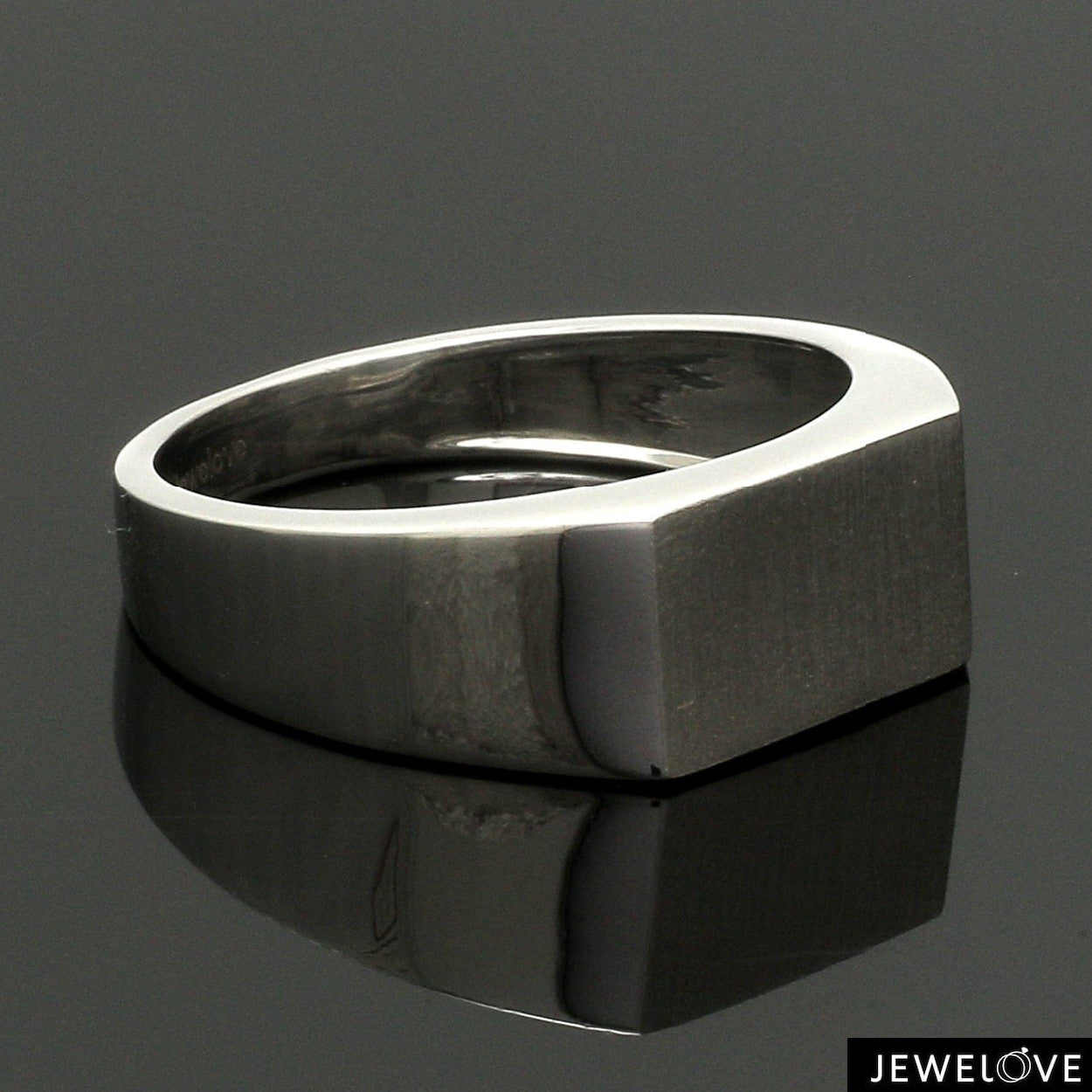 Heavy Platinum Ring for Men JL PT 1056