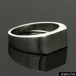 Heavy Platinum Ring for Men JL PT 1056