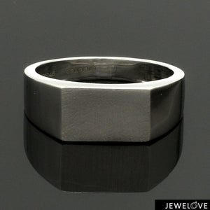 Heavy Platinum Ring for Men JL PT 1056