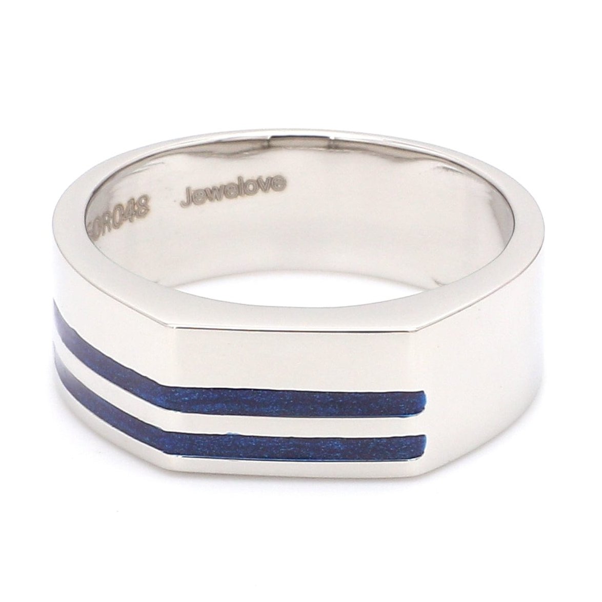 Heavy Platinum Ring for Men JL PT 1057