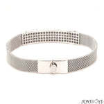 Load image into Gallery viewer, Men of Platinum | Platinum with White Gold Bracelet for Men JL PTB 813-A
