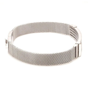 Men of Platinum | Platinum with White Gold Bracelet for Men JL PTB 813-A