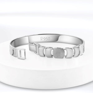 Men of Platinum | Platinum Bracelet with Matte Finish for Men JL PTB 2000