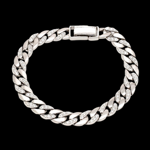 Men of Platinum | Heavy Platinum Diamond Cuban Bracelet JL PTB 1099