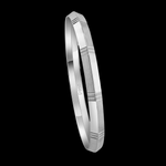 Load image into Gallery viewer, Men of Platinum | Platinum Hi-Polish &amp; Matte Finish Kada for Men JL PTB 1199
