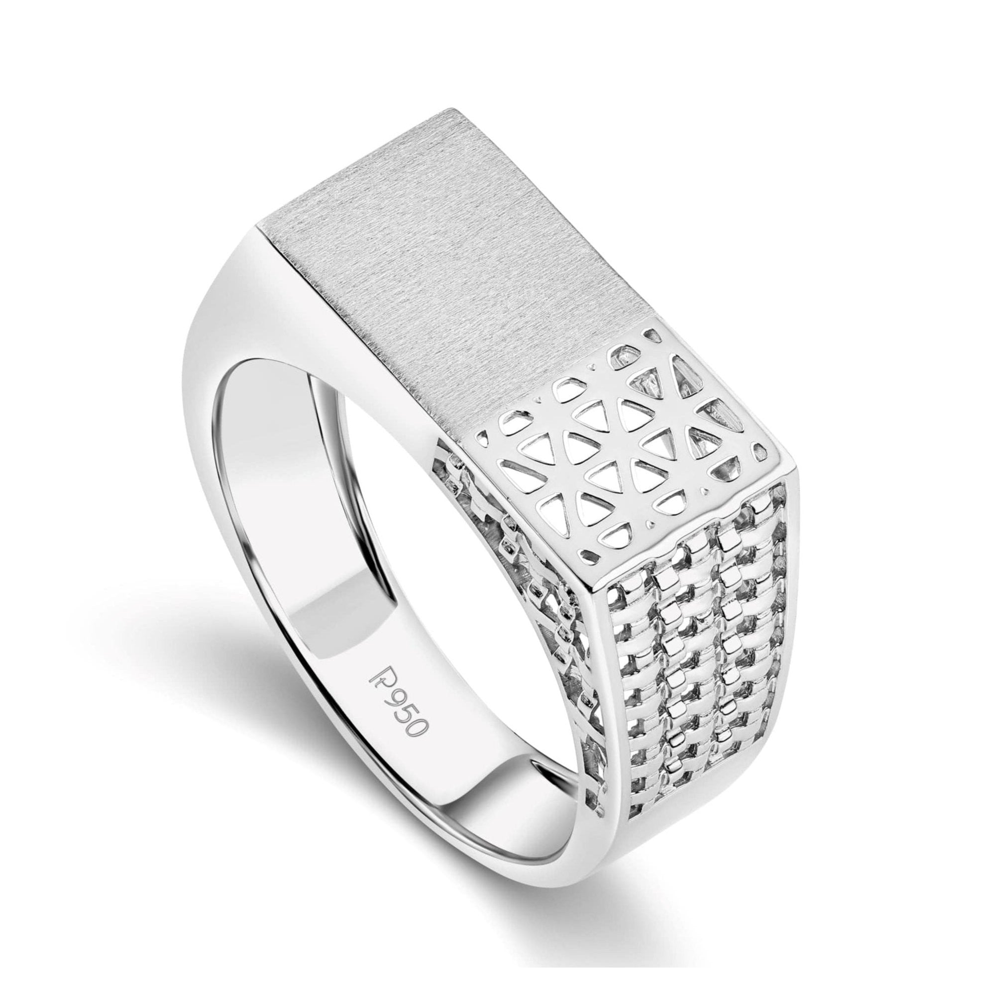 Men of Platinum | Platinum Ring for Men JL PT 1318