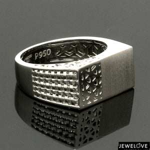 Men of Platinum | Platinum Ring for Men JL PT 1318