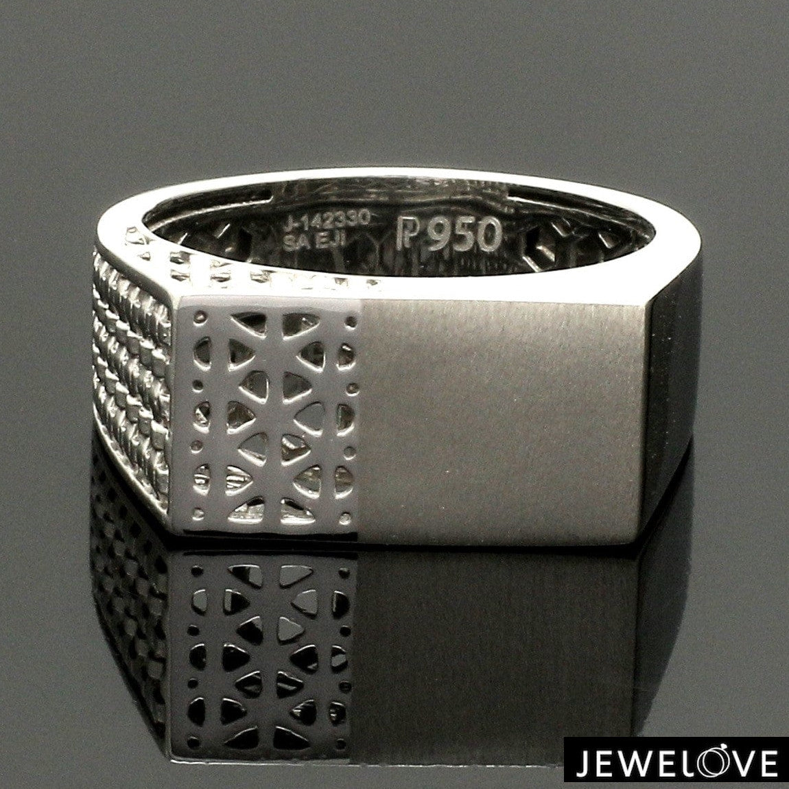 Men of Platinum | Platinum Ring for Men JL PT 1318