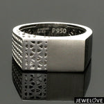 Load image into Gallery viewer, Men of Platinum | Platinum Ring for Men JL PT 1318
